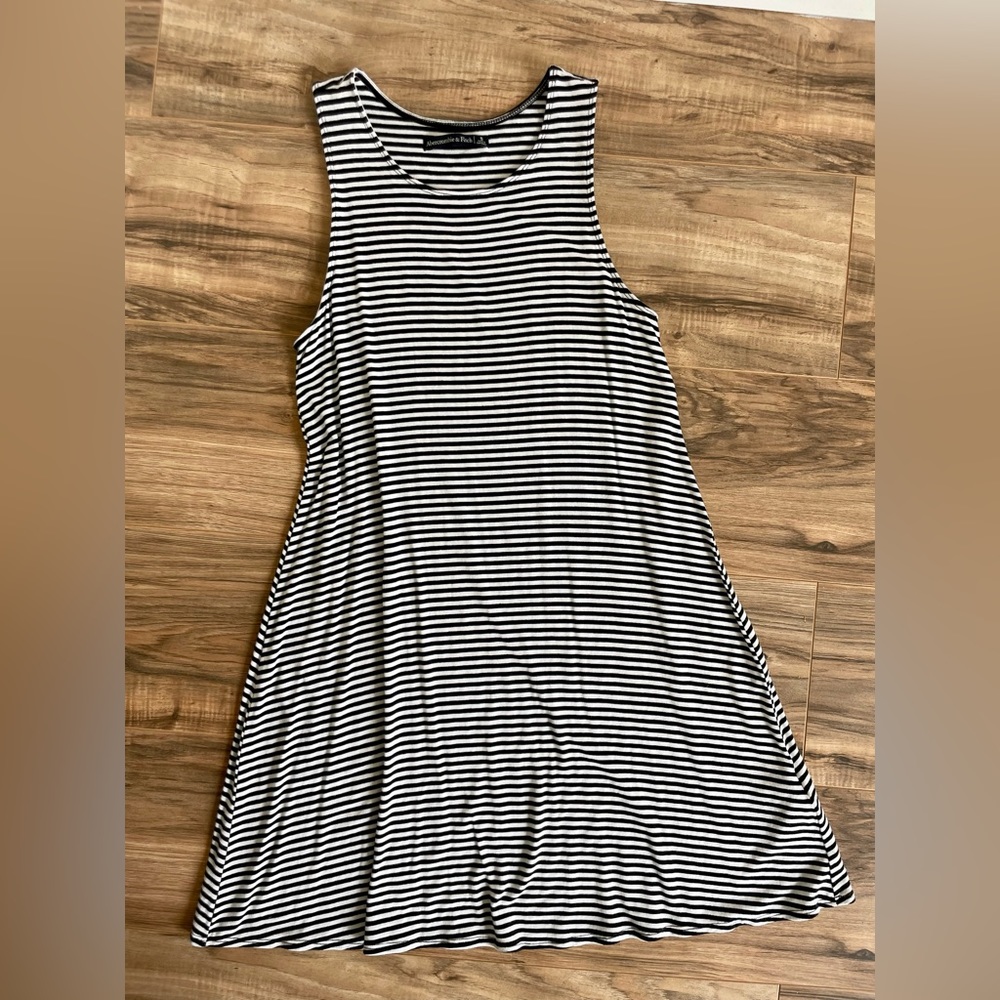 Abercrombie and Fitch Striped Swing Dress
